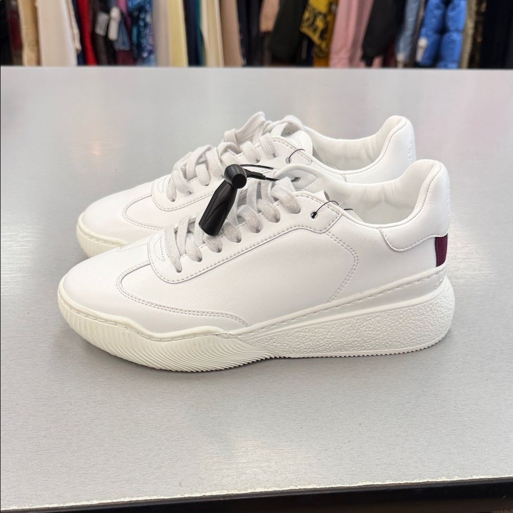Stella McCartney Stylish White Low-Top Sneakers